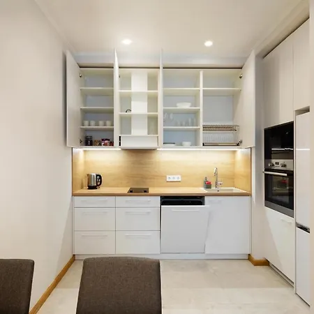 Riverside Design Apartment With Underground Private Parking Riga Exterior foto